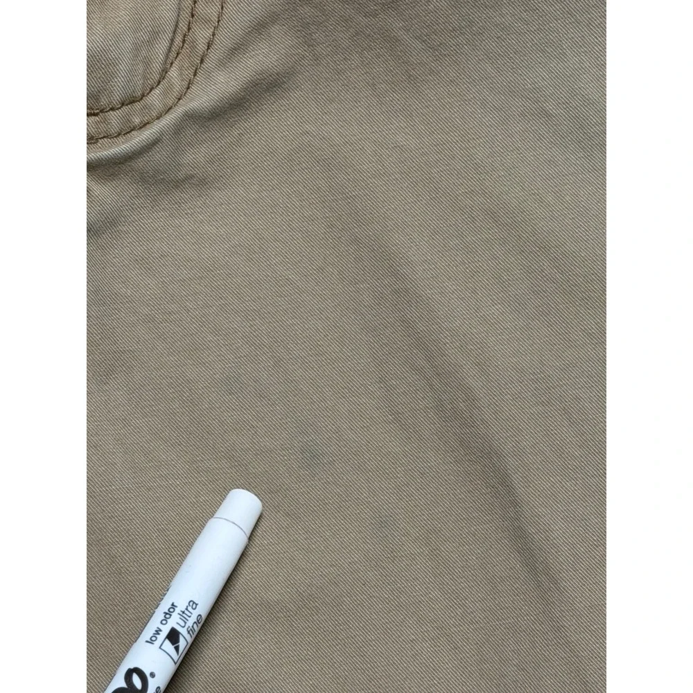 Dockers Mens D4 Relaxed Fit Khaki Chino Pants Tan Cotton W36 L30 Flat‎ Front